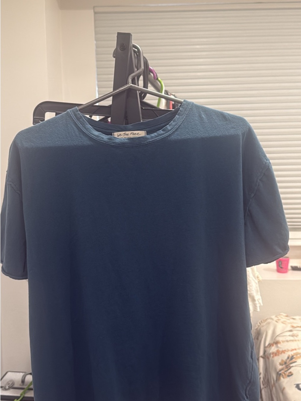 We The Free Short Sleeve Crewneck Tee in Deep Blue